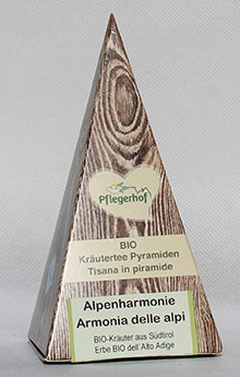 Alpenharmonie (3 fruchtige biologisch abbaubare Kräuterpyramiden)