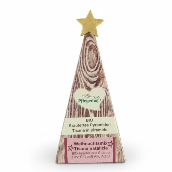 Weihnachtsmix (3 fruchtige biologisch abbaubare Kräuterpyramiden)