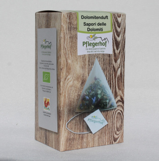 Dolomitenduft (20 aromatische, biologisch abbaubare Kräuterpyramiden)