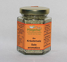 Herbal salt (in a jar)/Kräutersalz im Glas